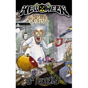 Helloween - Dr. Stein Textile Poster ryhmässä MERCHANDISE / Merch / Hårdrock @ Bengans Skivbutik AB (5538710)