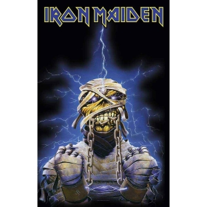 Iron Maiden - Powerslave Eddie Textile Poster ryhmässä MERCHANDISE / Merch / Hårdrock @ Bengans Skivbutik AB (5538716)