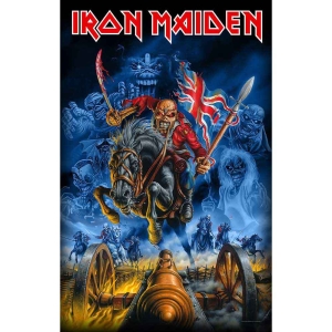 Iron Maiden - Maiden England Textile Poster ryhmässä MERCHANDISE / Merch / Hårdrock @ Bengans Skivbutik AB (5538719)