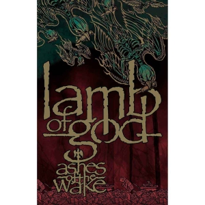 Lamb Of God - Ashes Of The Wake Textile Poster ryhmässä MERCHANDISE / Merch / Hårdrock @ Bengans Skivbutik AB (5538726)