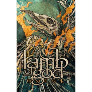 Lamb Of God - Omens Textile Poster ryhmässä MERCHANDISE / Merch / Hårdrock @ Bengans Skivbutik AB (5538727)