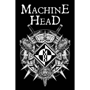 Machine Head - Crest Textile Poster ryhmässä MERCHANDISE / Merch / Hårdrock @ Bengans Skivbutik AB (5538729)