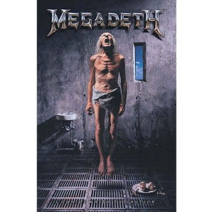 Megadeth - Countdown To Extinction Textile Poster ryhmässä MERCHANDISE / Merch / Hårdrock @ Bengans Skivbutik AB (5538734)