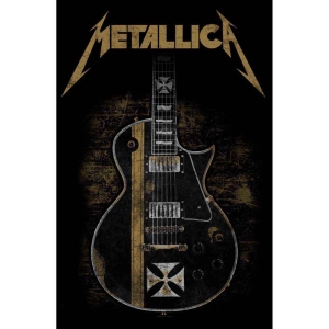 Metallica - Hetfield Guitar Textile Poster ryhmässä MERCHANDISE / Merch / Hårdrock @ Bengans Skivbutik AB (5538737)