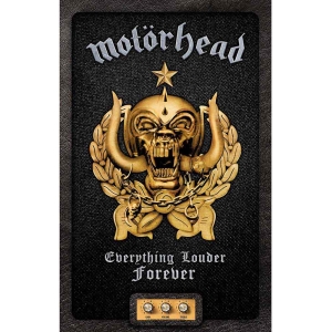 Motorhead - Everything Louder Forever Textile Poster ryhmässä MERCHANDISE / Merch / Hårdrock @ Bengans Skivbutik AB (5538747)