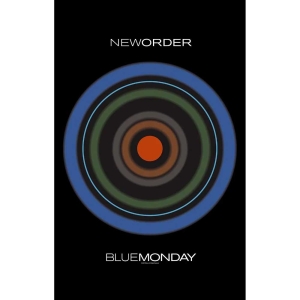 New Order - Blue Monday Textile Poster ryhmässä MERCHANDISE / Merch / Pop-Rock @ Bengans Skivbutik AB (5538751)