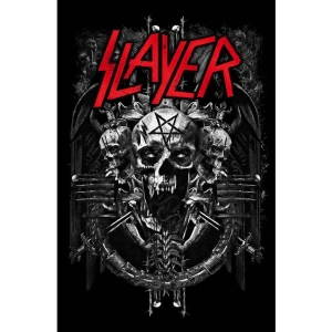 Slayer - Demonic Textile Poster ryhmässä MERCHANDISE / Merch / Hårdrock @ Bengans Skivbutik AB (5538766)