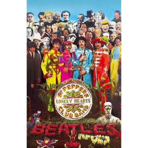 The Beatles - Sgt Pepper Textile Poster ryhmässä MERCHANDISE / Merch / Pop-Rock @ Bengans Skivbutik AB (5538775)