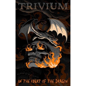 Trivium - In The Court Of The Dragon Textile Poste ryhmässä MERCHANDISE / Merch / Hårdrock @ Bengans Skivbutik AB (5538780)