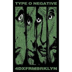 Type O Negative - 4Dxfrmbrklyn Textile Poster ryhmässä MERCHANDISE / Merch / Hårdrock @ Bengans Skivbutik AB (5538782)