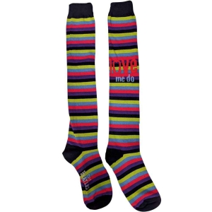 The Beatles - Love Me Do Lady Multi Knee Socks ryhmässä MERCHANDISE / Merch / Pop-Rock @ Bengans Skivbutik AB (5538791)