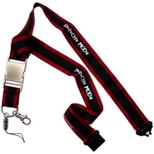 Depeche Mode - Logo Lanyard ryhmässä MERCHANDISE / Merch / Pop-Rock @ Bengans Skivbutik AB (5538793)