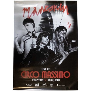 Maneskin - Live At Circo Massimo 2022 Poster ryhmässä MERCHANDISE / Merch / Pop-Rock @ Bengans Skivbutik AB (5538816)