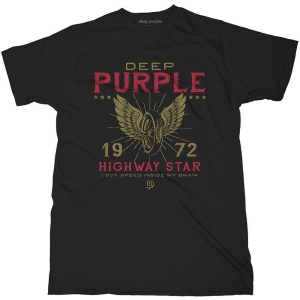 Deep Purple - Highway Star Uni Bl ryhmässä MERCHANDISE / T-paita / Hårdrock @ Bengans Skivbutik AB (5539448r)