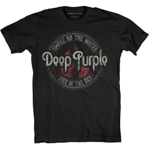 Deep Purple - Smoke Circle Uni Bl ryhmässä MERCHANDISE / T-paita / Heavy Metal @ Bengans Skivbutik AB (5539449r)