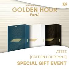 Ateez - Golden Hour : Part 1 (Random Ver.) + SW ryhmässä ME SUOSITTELEMME / Perjantain julkaisut / Fredag den 14:e Juni 2024 @ Bengans Skivbutik AB (5539759)