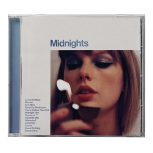 Taylor Swift - Midnights (Edited) (Moonstone Blue Cd) ryhmässä CD / Pop-Rock @ Bengans Skivbutik AB (5539773)