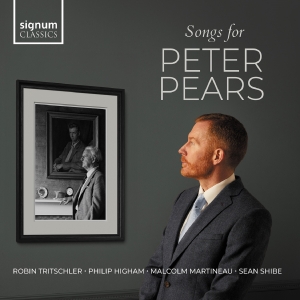 Robin Tritschler Philip Higham Ma - Songs For Peter Pears ryhmässä ME SUOSITTELEMME / Perjantain julkaisut / Fredag den 14:e Juni 2024 @ Bengans Skivbutik AB (5539992)