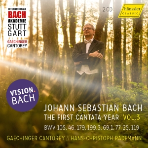 Gachinger Kantorei Hans-Christoph - Vision Bach, Vol. 3 - The First Can ryhmässä ME SUOSITTELEMME / Perjantain julkaisut / Fredag den 7:e Juni 2024 @ Bengans Skivbutik AB (5540023)