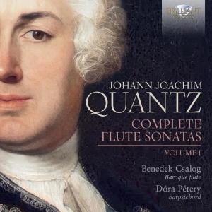 Benedek Csalog Dora Petery - Quantz: Complete Flute Sonatas, Vol ryhmässä ME SUOSITTELEMME / Perjantain julkaisut / Fredag den 7:e Juni 2024 @ Bengans Skivbutik AB (5540043)