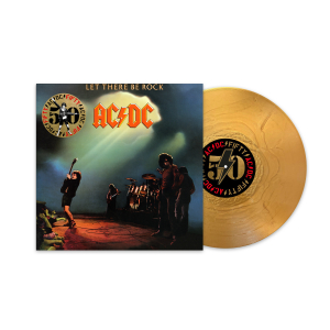 Ac/Dc - Let There Be Rock (Ltd Gold Metallic) ryhmässä ME SUOSITTELEMME / Perjantain julkaisut / Fredag den 21:a Juni 2024 @ Bengans Skivbutik AB (5540499)