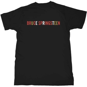 Bruce Springsteen - Logo Uni Bl T-Shirt ryhmässä MERCHANDISE / T-paita / Pop-Rock @ Bengans Skivbutik AB (5540639r)