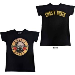 Guns N Roses - Classic Logo Lady Bl Nightdress: ryhmässä MERCHANDISE / Merch / Hårdrock @ Bengans Skivbutik AB (5540909r)