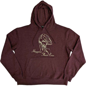 Billie Eilish - Happier Than Ever Uni Brown Hood:  S ryhmässä MERCHANDISE / Hupparit / Pop-Rock @ Bengans Skivbutik AB (5541011r)