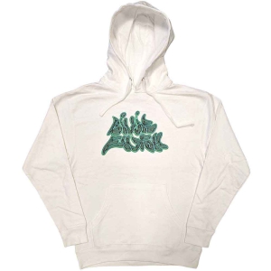 Billie Eilish - Graffiti Logo Uni Wht Hood:  S ryhmässä MERCHANDISE / Hupparit / Pop-Rock @ Bengans Skivbutik AB (5541015r)