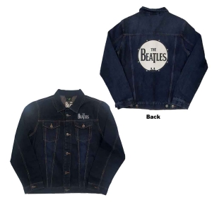 The Beatles - Drum Logo Uni Denim Jacket: ryhmässä MERCHANDISE / Merch / Pop-Rock @ Bengans Skivbutik AB (5541229r)