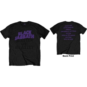 Black Sabbath - Masters Of Reality Album Uni Bl    M ryhmässä MERCHANDISE / T-paita / Hårdrock @ Bengans Skivbutik AB (5541497)