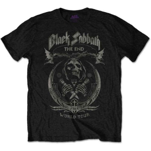 Black Sabbath - The End Mushroom Cloud Uni Bl    S ryhmässä MERCHANDISE / T-paita / Hårdrock @ Bengans Skivbutik AB (5541507r)