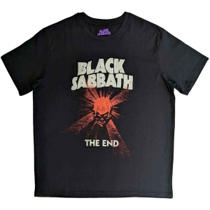 Black Sabbath - The End Skull Shine Uni Bl    S ryhmässä MERCHANDISE / T-paita / Hårdrock @ Bengans Skivbutik AB (5541509r)