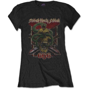 Black Sabbath - Bloody Sabbath 666 Lady Bl    S ryhmässä MERCHANDISE / T-paita / Hårdrock @ Bengans Skivbutik AB (5541511r)