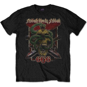 Black Sabbath - Bloody Sabbath 666 Uni Bl    S ryhmässä MERCHANDISE / T-paita / Hårdrock @ Bengans Skivbutik AB (5541512r)