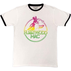 Fleetwood Mac - Penguin Ringer Uni Wht    S ryhmässä MERCHANDISE / T-paita / Pop-Rock @ Bengans Skivbutik AB (5541632r)