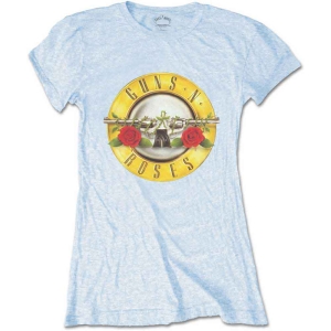 Guns N Roses - Classic Bullet Logo Skinny Lady Blue  1X ryhmässä MERCHANDISE / T-paita / Hårdrock @ Bengans Skivbutik AB (5542030)