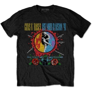 Guns N Roses - Uyi Circle Splat Uni Bl  2Xl ryhmässä MERCHANDISE / T-paita / Hårdrock @ Bengans Skivbutik AB (5542070)