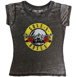 Guns N Roses - Classic Logo Bo Lady Char    S ryhmässä MERCHANDISE / T-paita / Hårdrock @ Bengans Skivbutik AB (5542205r)