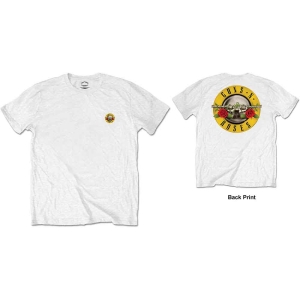 Guns N Roses - F&B Packaged Classic Logo Uni Wht    S ryhmässä MERCHANDISE / T-paita / Hårdrock @ Bengans Skivbutik AB (5542209r)