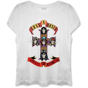 Guns N Roses - Appetite Skinny Lady Wht    S ryhmässä MERCHANDISE / T-paita / Hårdrock @ Bengans Skivbutik AB (5542217r)