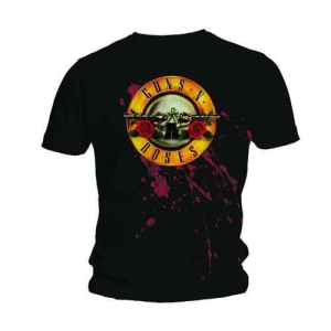 Guns N Roses - Bullet Uni Bl    S ryhmässä MERCHANDISE / T-paita / Hårdrock @ Bengans Skivbutik AB (5542221r)