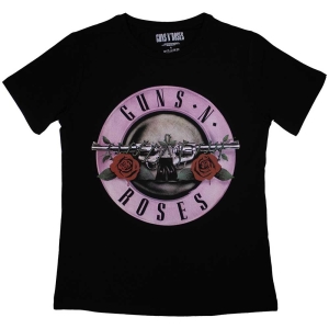 Guns N Roses - Classic Logo Lady Bl    S ryhmässä MERCHANDISE / T-paita / Hårdrock @ Bengans Skivbutik AB (5542222r)