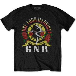 Guns N Roses - Uyi World Tour Uni Bl    S ryhmässä MERCHANDISE / T-paita / Hårdrock @ Bengans Skivbutik AB (5542232r)