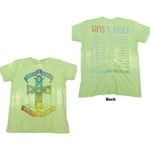 Guns N Roses - Gradient Uyi Tour Uni Green Dip-Dye    S ryhmässä MERCHANDISE / T-paita / Hårdrock @ Bengans Skivbutik AB (5542235r)