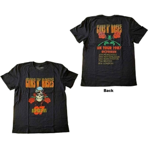 Guns N Roses - Uk Tour '87 Uni Bl    S ryhmässä MERCHANDISE / T-paita / Hårdrock @ Bengans Skivbutik AB (5542240r)