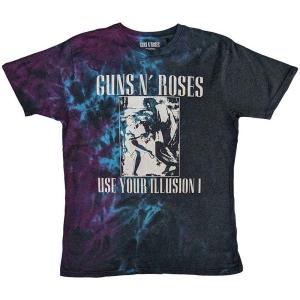 Guns N Roses - Uyi Monochrome Uni Blue Dip-Dye    S ryhmässä MERCHANDISE / T-paita / Hårdrock @ Bengans Skivbutik AB (5542241r)