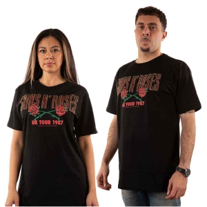 Guns N Roses - 87 Tour Diamante Uni Bl    S ryhmässä MERCHANDISE / T-paita / Hårdrock @ Bengans Skivbutik AB (5542247r)