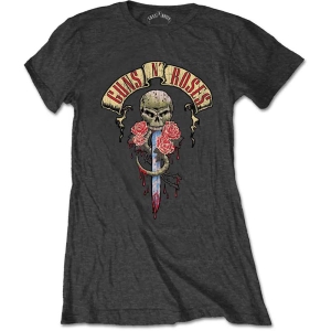 Guns N Roses - Dripping Dagger Lady Char    S ryhmässä MERCHANDISE / T-paita / Hårdrock @ Bengans Skivbutik AB (5542264r)