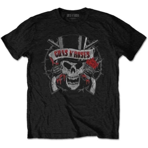 Guns N Roses - Distressed Skull Uni Bl    S ryhmässä MERCHANDISE / T-paita / Hårdrock @ Bengans Skivbutik AB (5542288r)